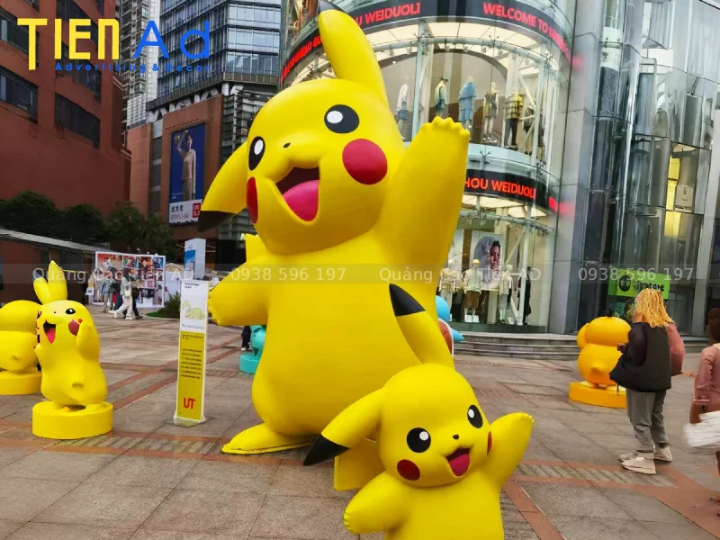 25+ mẫu mô hình Pikachu composite đẹp, ấn tượng thường dùng trong trang trí