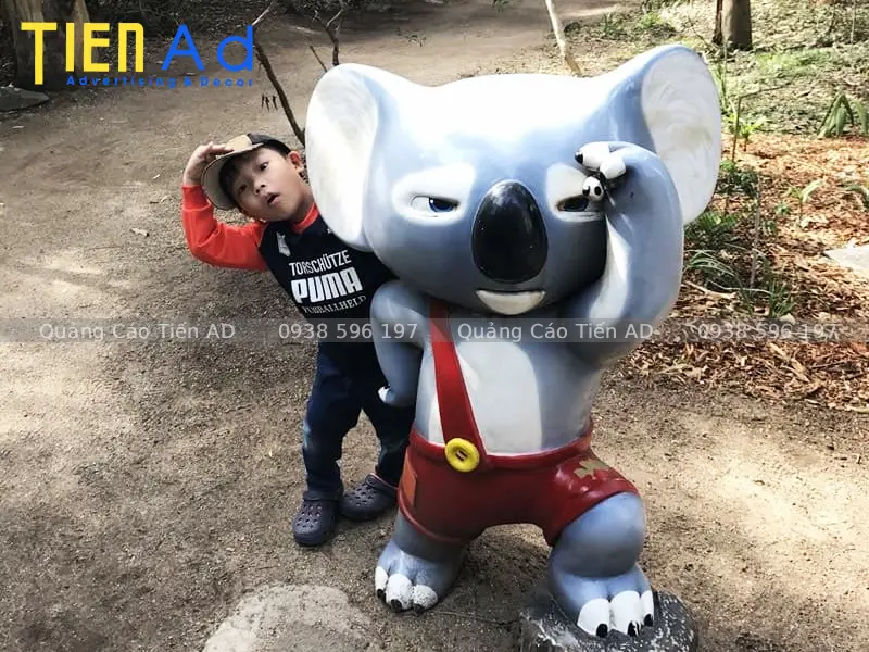 25+ mẫu mô hình gấu Koala composite tham khảo