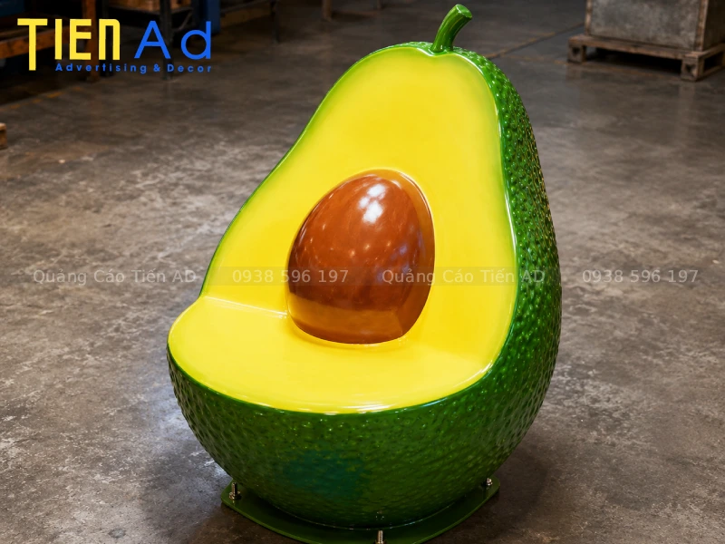 25+ mẫu mô hình trái bơ composite đẹp