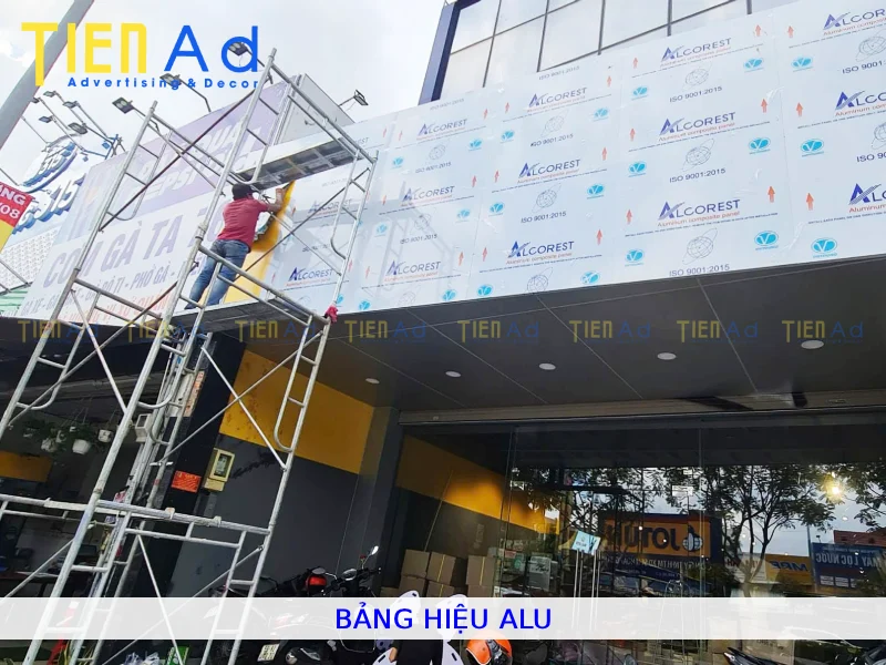 Bảng hiệu alu