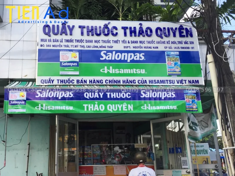 Bảng hiệu alu chữ nổi và bài toán chi phí khi đầu tư dài hạn