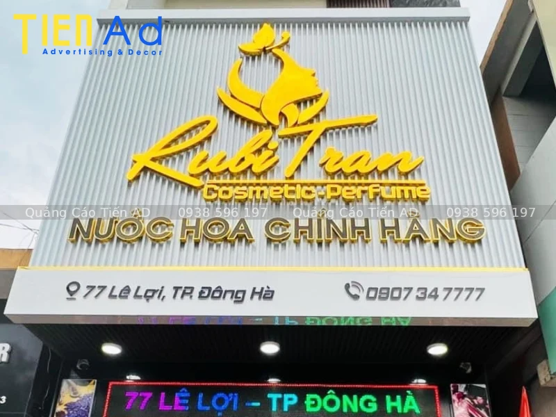 Bảng hiệu alu gương - 2