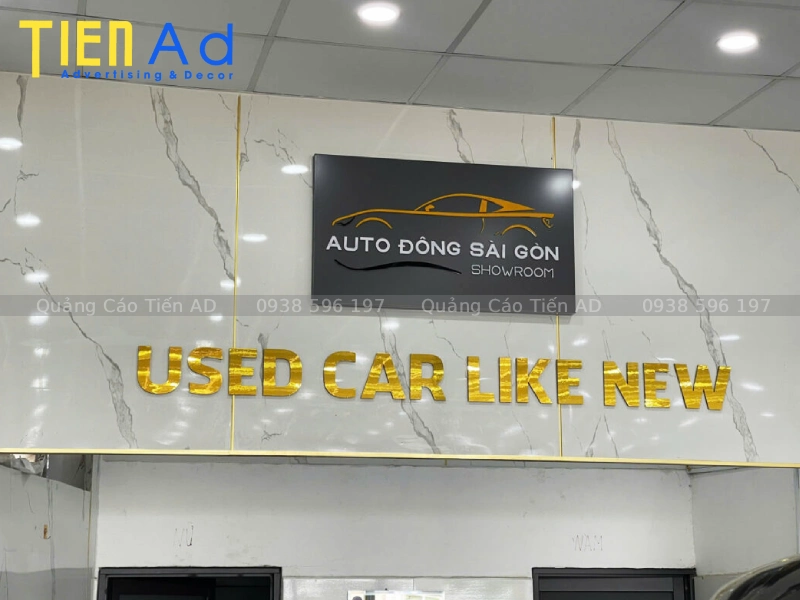 Bảng hiệu alu gương - 7