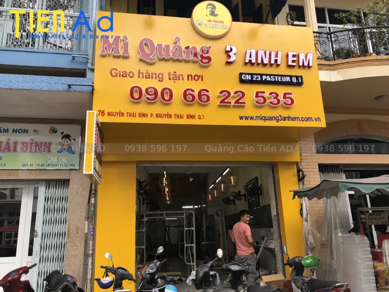Bảng hiệu chữ nổi alu - 1