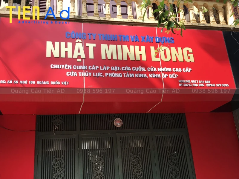 Bảng hiệu chữ nổi alu - 4
