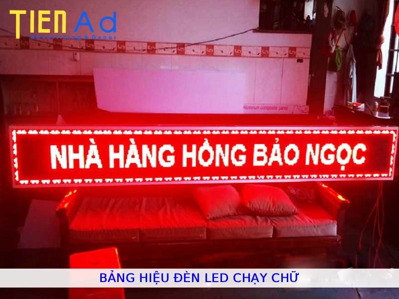 Bảng hiệu đèn led chạy chữ