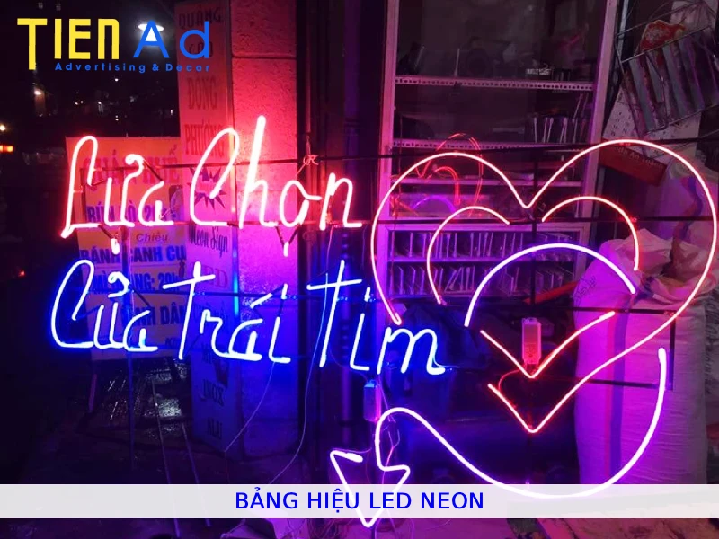 Bảng hiệu led neon