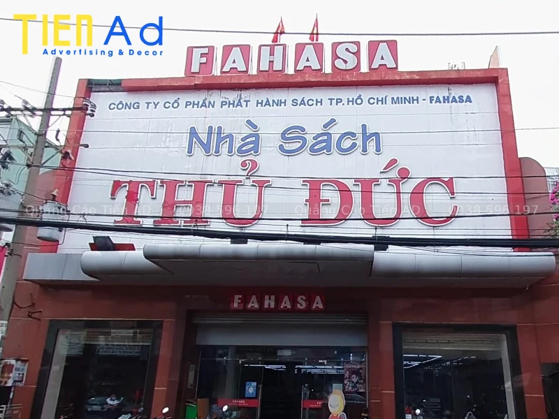 Bảng hiệu nhà sách - 7