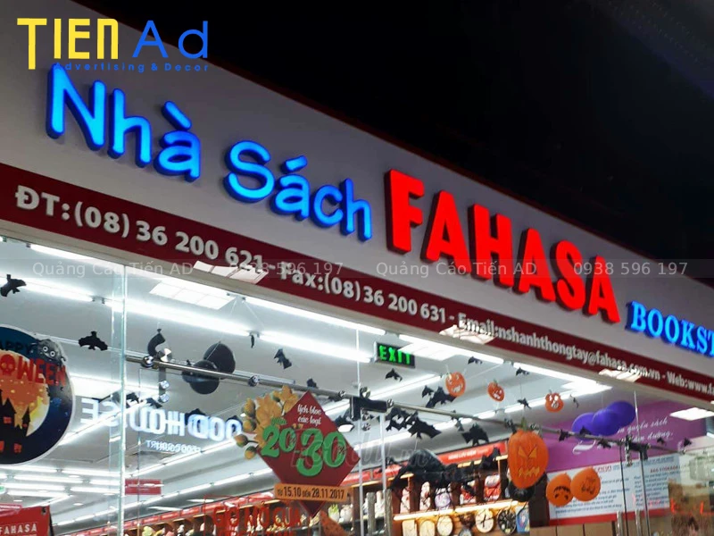 Bảng hiệu nhà sách - 8