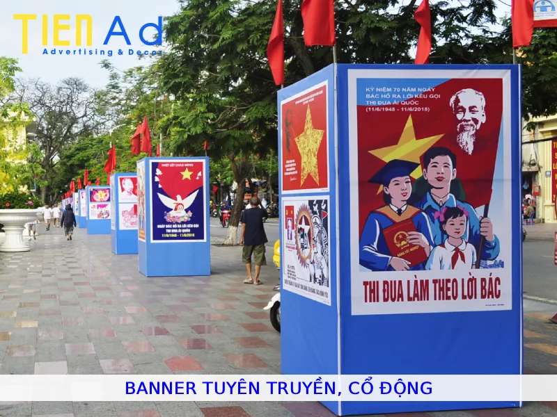 Banner tuyên truyền cổ động
