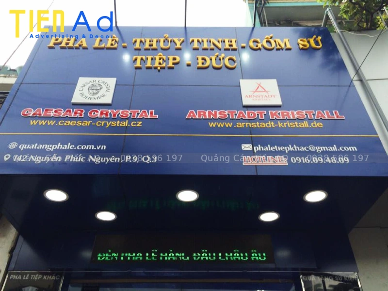 Báo giá bảng hiệu alu chữ nổi mica phụ thuộc vào những yếu tố nào