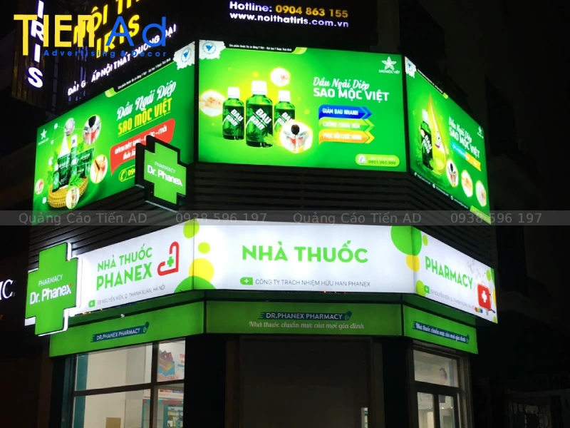 Báo giá biển hộp đèn 3M