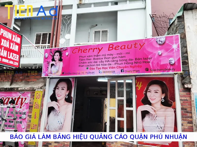 Báo giá làm bảng hiệu quảng cáo Quận Phú Nhuận
