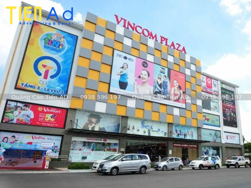 Báo giá thi công thay bạt pano TTTM, siêu thị tại Tiến AD
