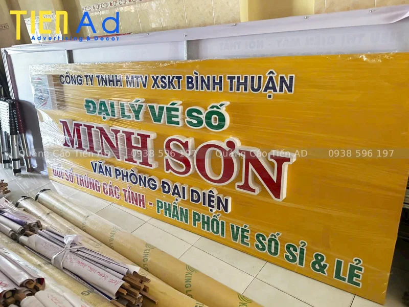 Bí quyết thiết kế chữ nổi alu đẹp dễ nhìn và tăng nhận diện thương hiệu