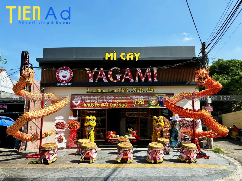 Biển hiệu mì cay Yagami