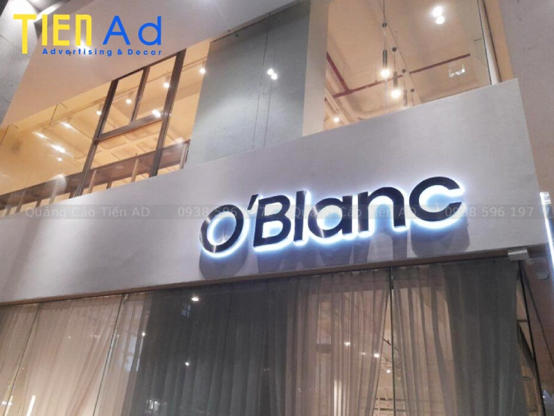 Biển quảng cáo chữ nổi đèn LED - 2