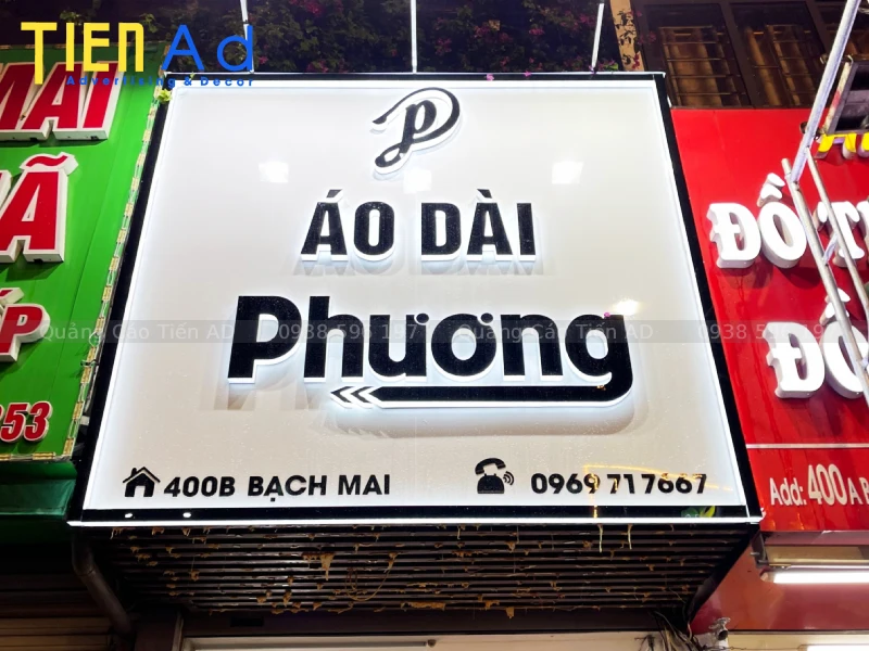 Biển quảng cáo chữ nổi đèn LED - 7