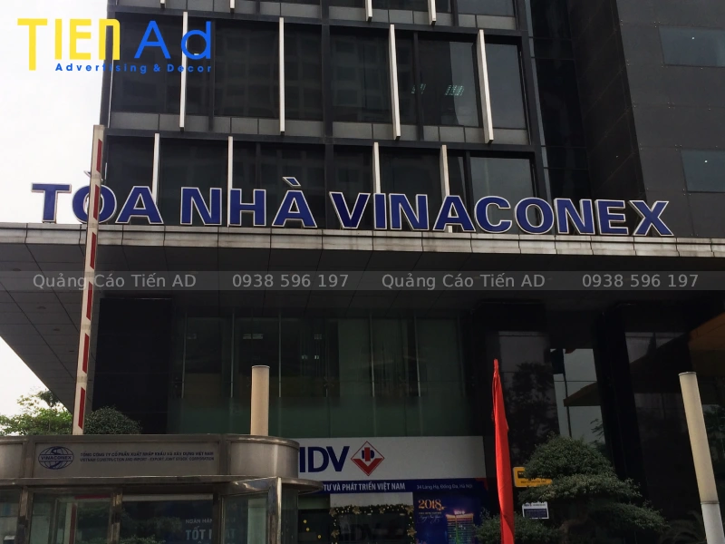 Các công nghệ chiếu sáng chữ nổi tòa nhà phổ biến nhất hiện nay