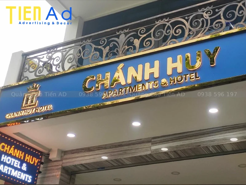 Các loại bảng hiệu alu chữ inox phổ biến nhất hiện nay