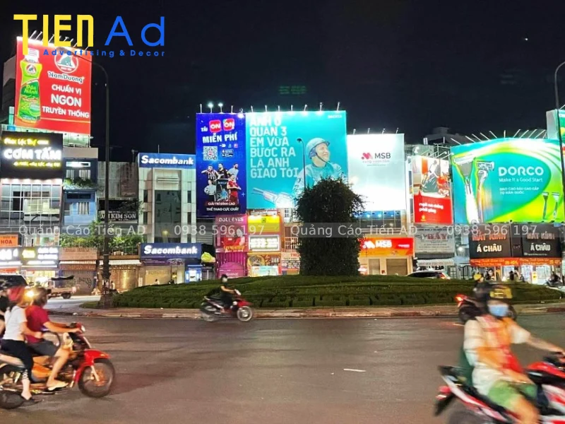 Các loại biển quảng cáo ngoài trời phổ biến hiện nay