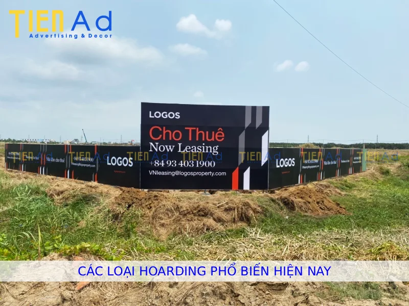 Các loại hoarding phổ biến hiện nay