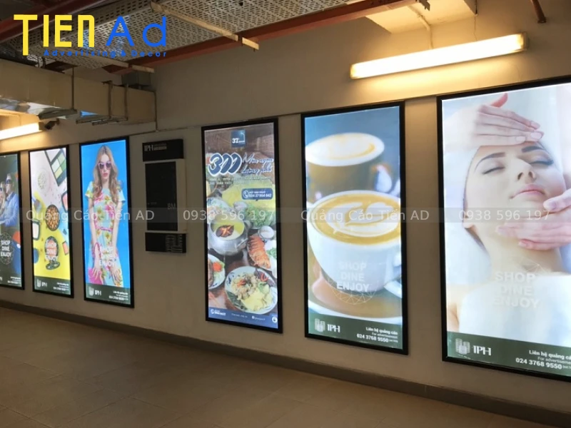 Các loại hộp đèn LED quảng cáo phổ biến nhất hiện nay