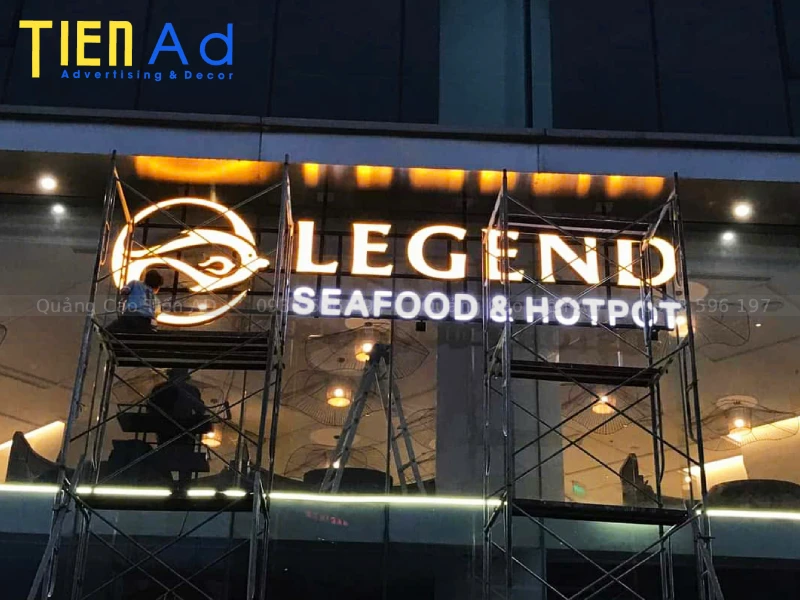 Các lỗi hư hỏng thường gặp ở biển quảng cáo chữ nổi đèn LED và cách xử lý