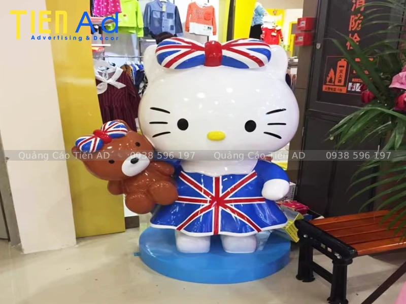 Cách bảo quản mô hình Hello Kitty composite luôn bền đẹp