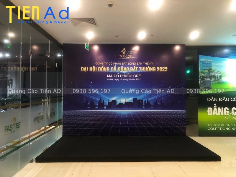 Cách bố trí ánh sáng đèn rọi, đèn pha chuyên nghiệp cho backdrop sự kiện