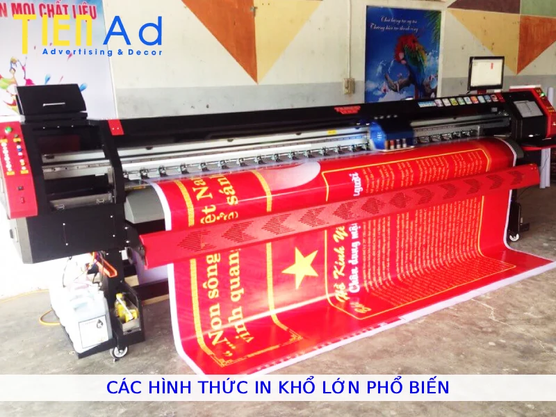 Cách hình thức in khổ lớn phổ biến