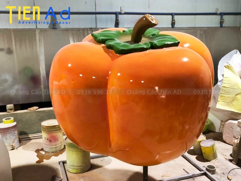 Cách lựa chọn kích thước mô hình trái hồng composite phù hợp