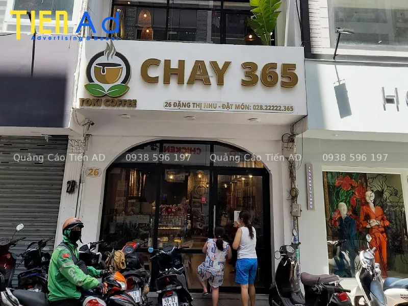 Cách lựa chọn màu sắc bảng hiệu quán chay hài hòa, tinh tế