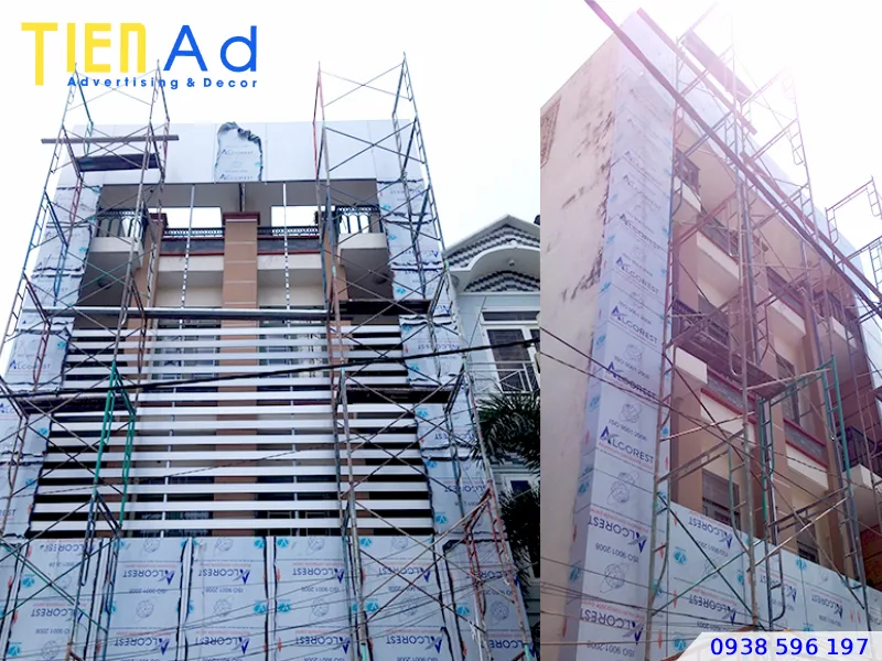 Cách thi công mặt dựng alu chi tiết từng bước