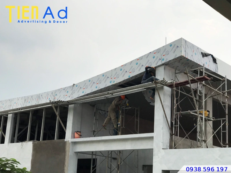 Cách thi công mặt dựng alu tiết kiệm chi phí mà vẫn đảm bảo chất lượng