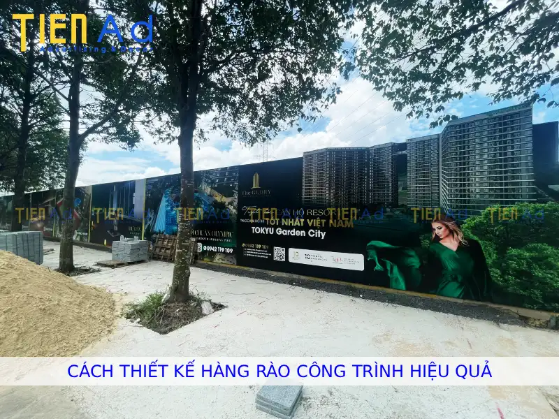 Cách thiết kế hàng rào công trình hiệu quả