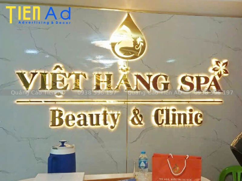 Chữ nổi alu gương