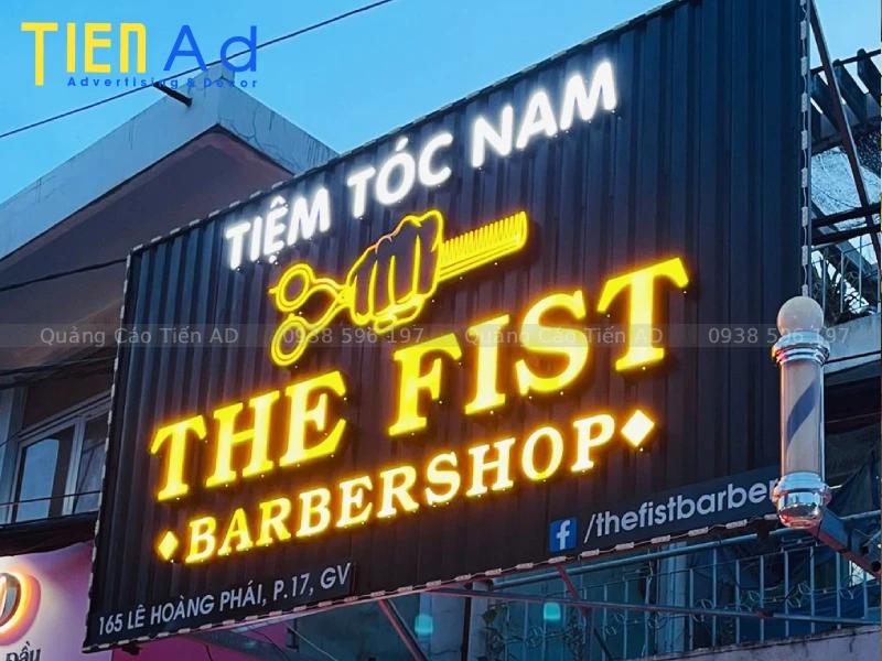 Chữ nổi đèn LED Tăng hiệu ứng thị giác mạnh