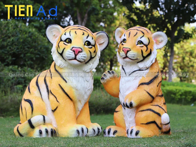 Công nghệ in 3D ứng dụng trong sản xuất mô hình con hổ