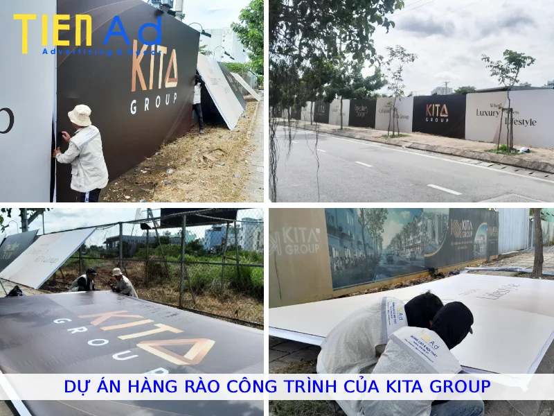 DỰ ÁN HÀNG RÀO CÔNG TRÌNH CỦA KITA GROUP