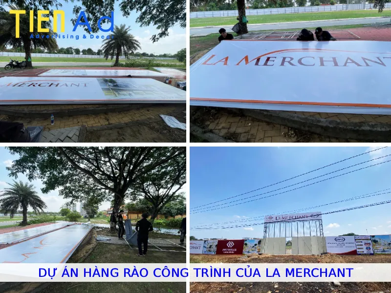 DỰ ÁN HÀNG RÀO CÔNG TRÌNH CỦA LA MERCHANT