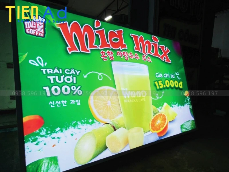 Đặc điểm của hộp đèn bạt hiflex