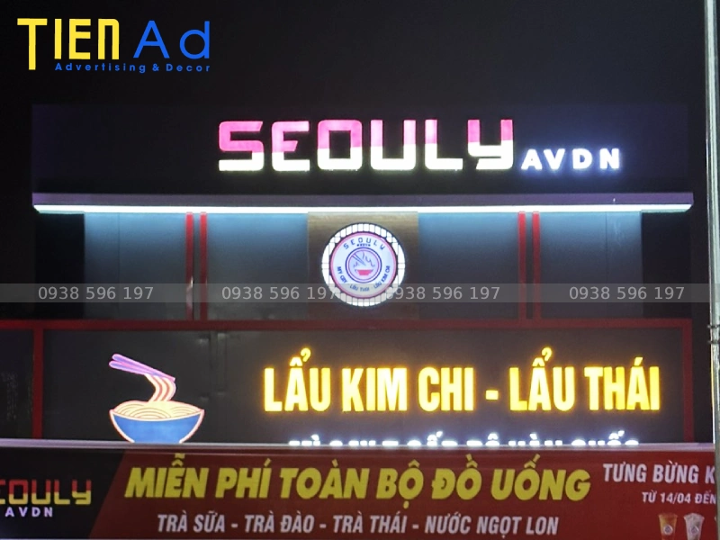 Đánh giá thực tế từ khách hàng khi làm bảng hiệu mì cay tại Quảng Cáo Tiến AD