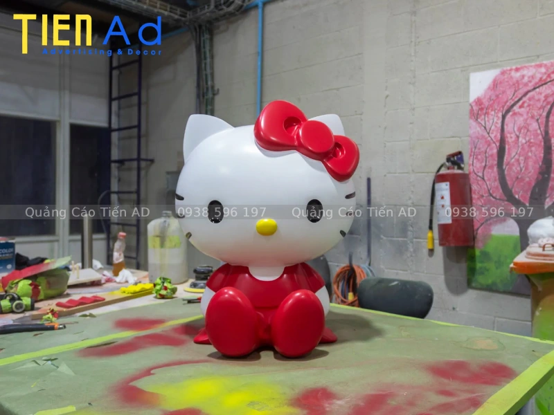 Đặt làm mô hình Hello Kitty composite cần chuẩn bị những gì