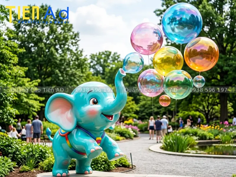 Đặt làm mô hình con voi composite theo yêu cầu cần lưu ý gì