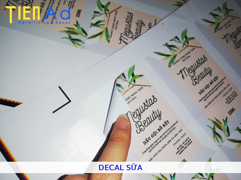 Decal sữa