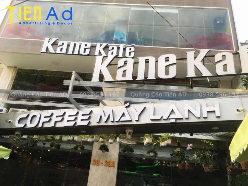 Địa chỉ làm bảng hiệu chữ nổi alu uy tín giá tốt tại TP.HCM