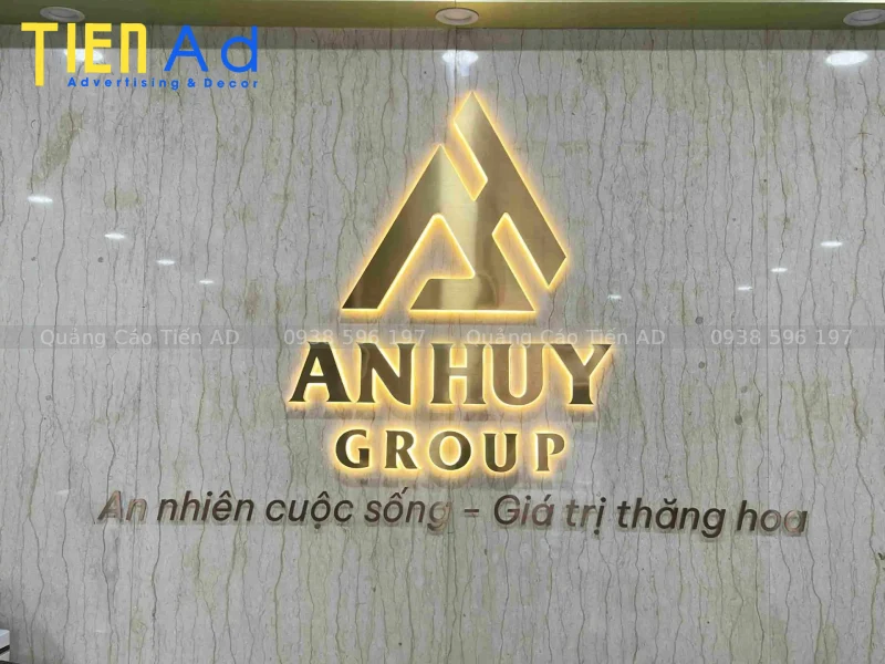 Địa chỉ làm bảng hiệu chữ nổi inox uy tín giá tốt tại TP.HCM