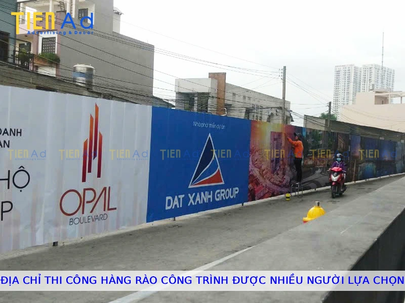 Địa chỉ thi công hàng rào công trình được nhiều người lựa chọn