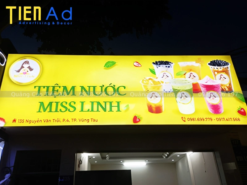 Đơn vị làm hộp đèn bạt không gân uy tín giá rẻ tại TP.HCM